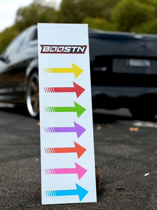 Keep Left | Mirrored Windshield Banner