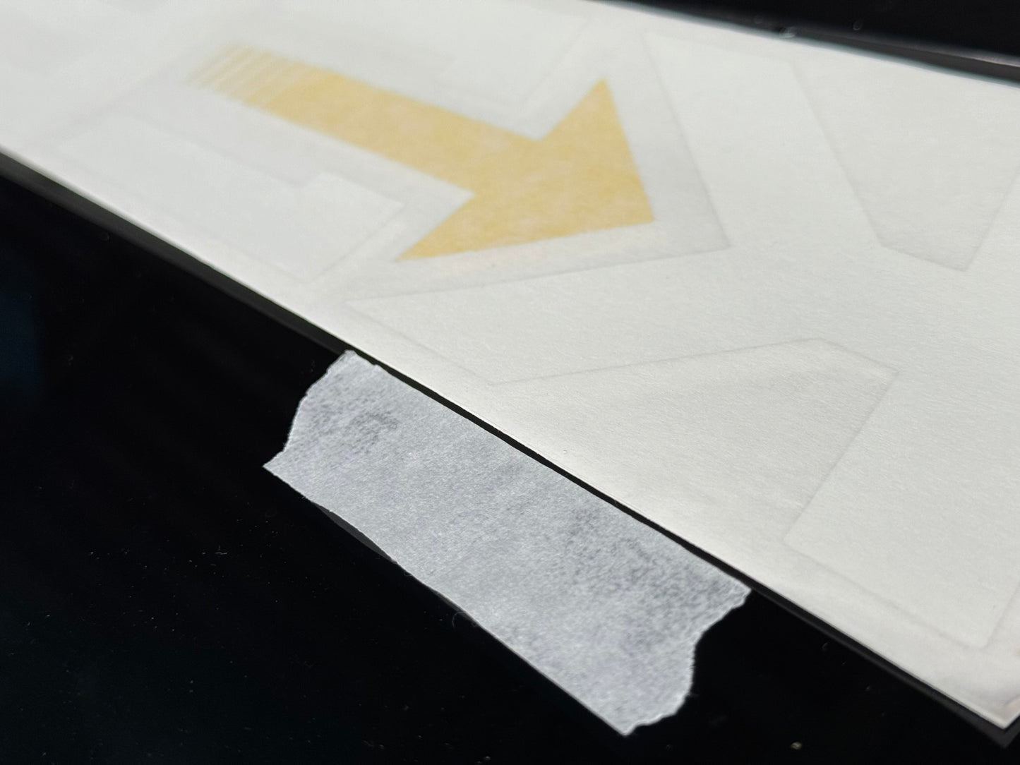 Keep Left | Mirrored Windshield Banner