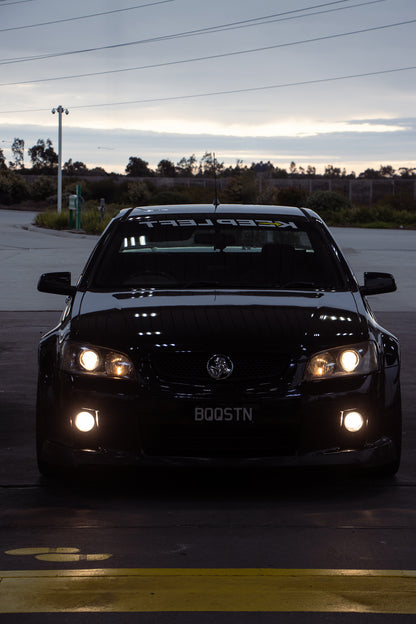 Keep Left | Mirrored Windshield Banner